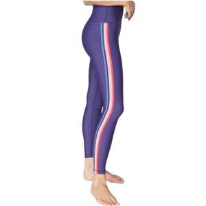 SPIRITUAL GANGSTER Side Stripe Active Purple Leggings — great fit!
